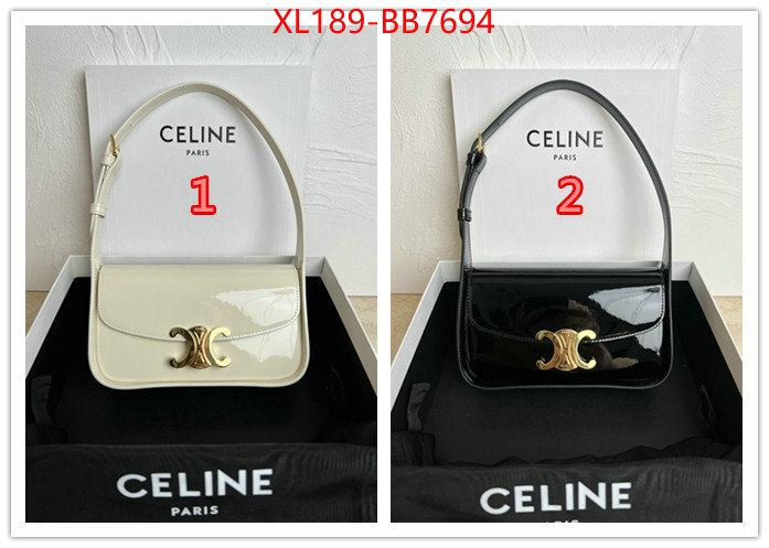 Celine Bags(TOP)-Triomphe Series what's the best place to buy replica ID: BB7694 $: 189USD,