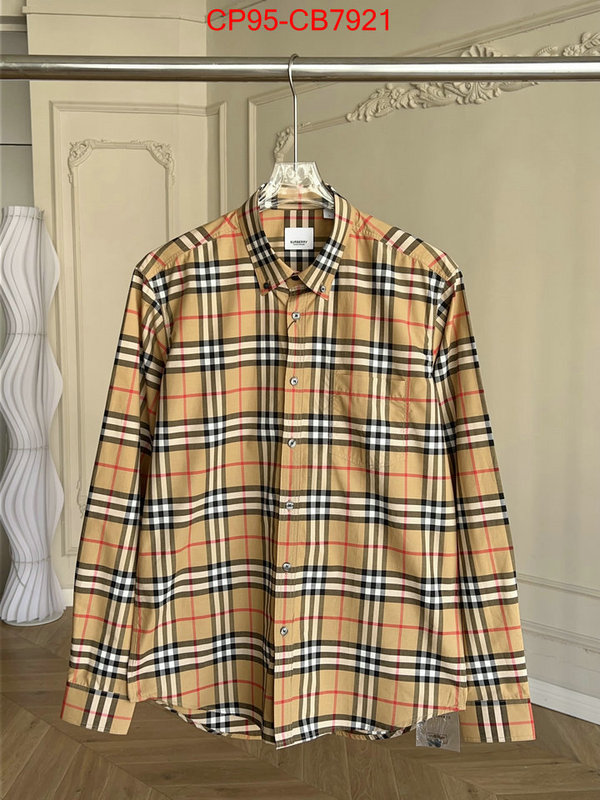 Clothing-Burberry top quality replica ID: CB7921 $: 95USD