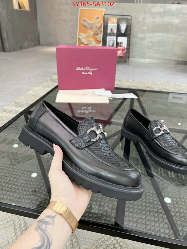 Men shoes-Ferragamo 1:1 clone ID: SA3102 $: 165USD