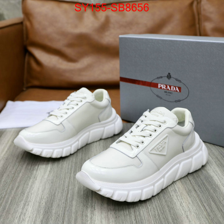 Men shoes-Prada replica 1:1 ID: SB8656 $: 155USD