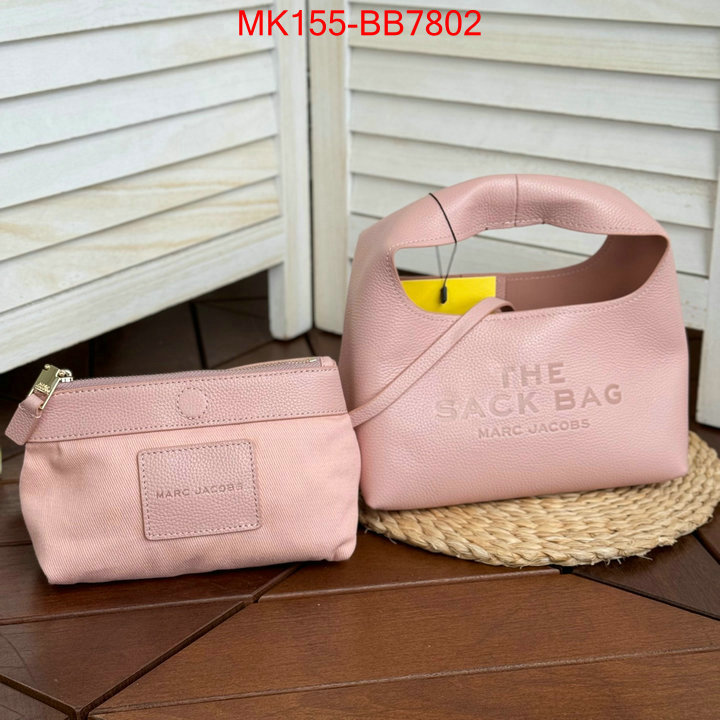 Marc Jacobs Bags(TOP)-Handbag- sale outlet online ID: BB7802 $: 155USD,