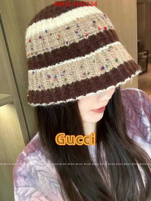 Cap(Hat)-Gucci exclusive cheap ID: HA2334 $: 35USD