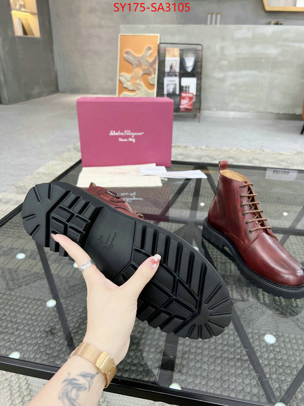 Men shoes-Ferragamo aaaaa+ quality replica ID: SA3105 $: 175USD