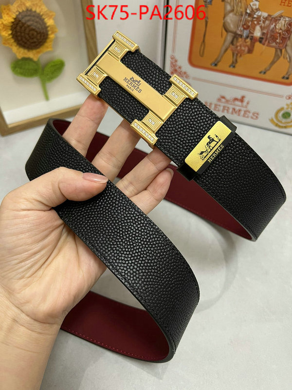 Belts-Hermes where to buy fakes ID: PA2606 $: 75USD