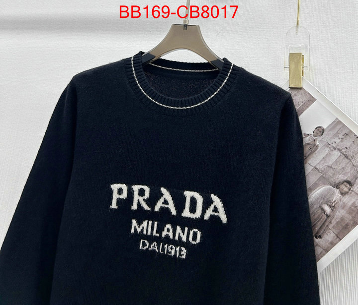 Clothing-Prada high quality happy copy ID: CB8017 $: 169USD