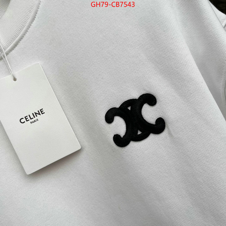 Clothing-Celine 7 star quality designer replica ID: CB7543 $: 79USD