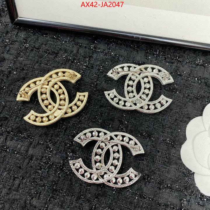 Jewelry-Chanel how to find designer replica ID: JA2047 $: 42USD