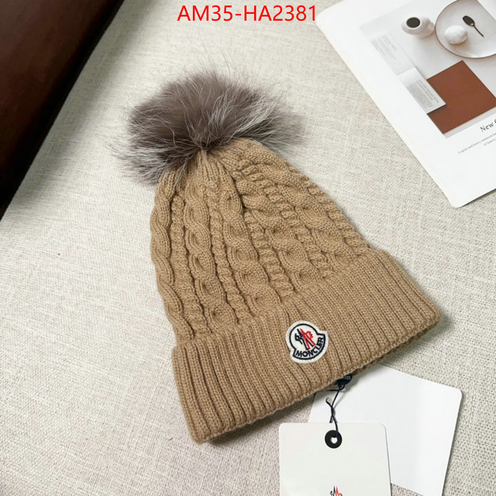 Cap(Hat)-Moncler luxury 7 star replica ID: HA2381 $: 35USD