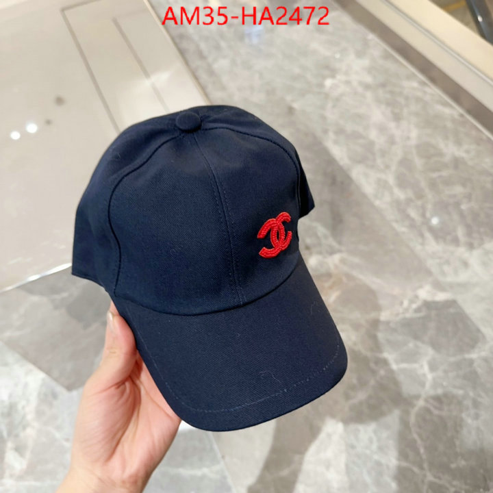 Cap (Hat)-Chanel where quality designer replica ID: HA2472 $: 35USD