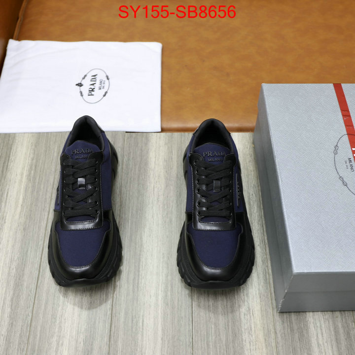 Men shoes-Prada replica 1:1 ID: SB8656 $: 155USD