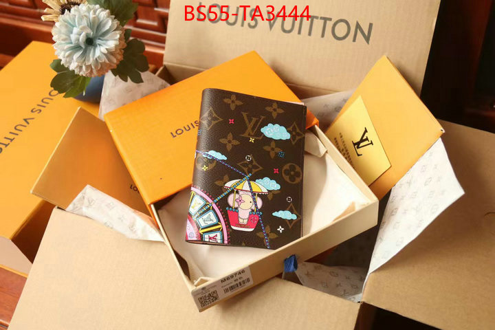 LV Bags(TOP)-Wallet buy replica ID: TA3444 $: 55USD,