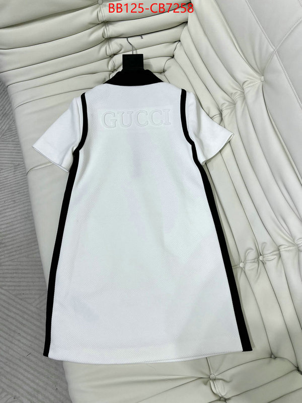 Clothing-Gucci designer wholesale replica ID: CB7258 $: 125USD