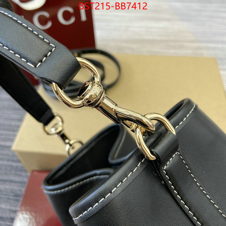 Gucci Bags(TOP)-Handbag- knockoff highest quality ID: BB7412 $: 215USD,