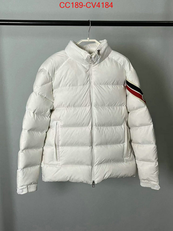 Down jacket Men-Moncler what are the best replica ID: CV4184 $: 189USD