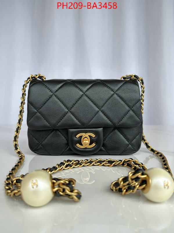 Chanel Bags(TOP)-Crossbody- can i buy replica ID: BA3458 $: 209USD,