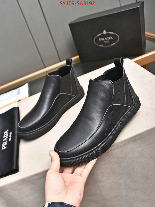 Men shoes-Prada 2024 replica wholesale cheap sales online ID: SA3192 $: 109USD