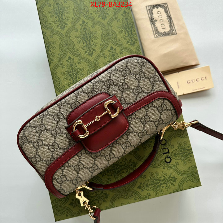 Gucci Bags(4A)-Horsebit- 2024 perfect replica designer ID: BA3234 $: 79USD,