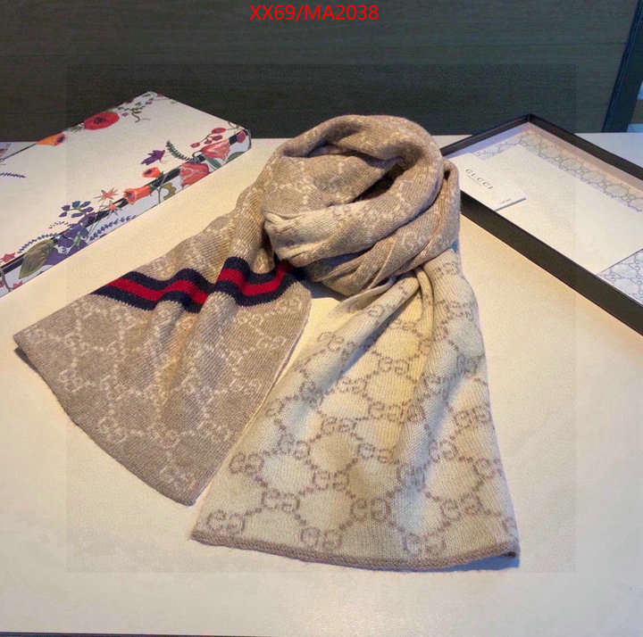 Scarf-Gucci outlet 1:1 replica ID: MA2038 $: 69USD