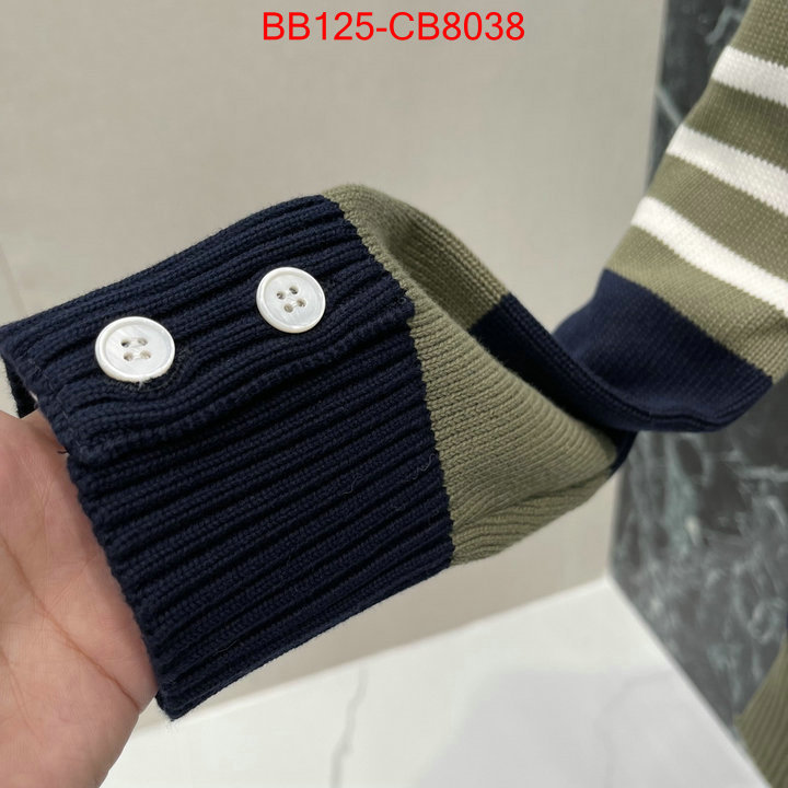 Clothing-Thom Browne wholesale designer shop ID: CB8036 $: 125USD