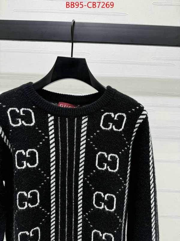 Clothing-Gucci shop now ID: CB7269 $: 95USD