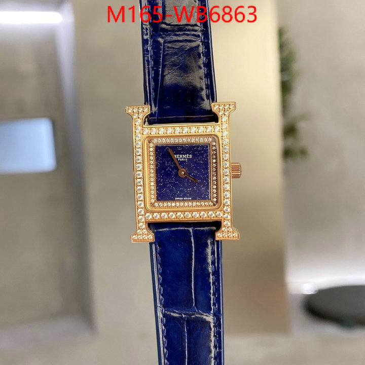 Watch(4A)-Hermes top quality fake ID: WB6863 $: 165USD