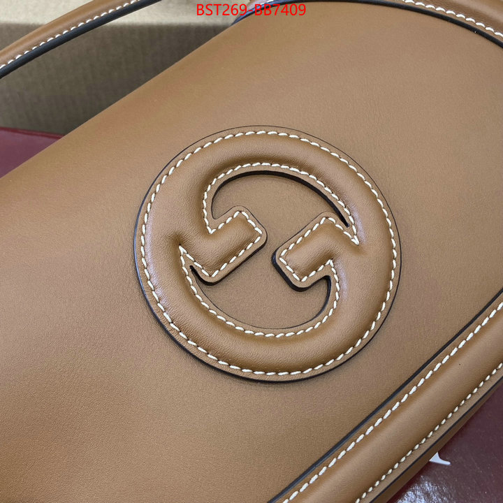 Gucci Bags(TOP)-Crossbody- at cheap price ID: BB7409 $: 269USD,