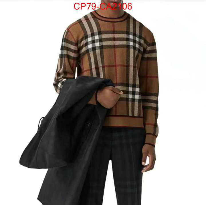 Clothing-Burberry outlet 1:1 replica ID: CA2106 $: 79USD