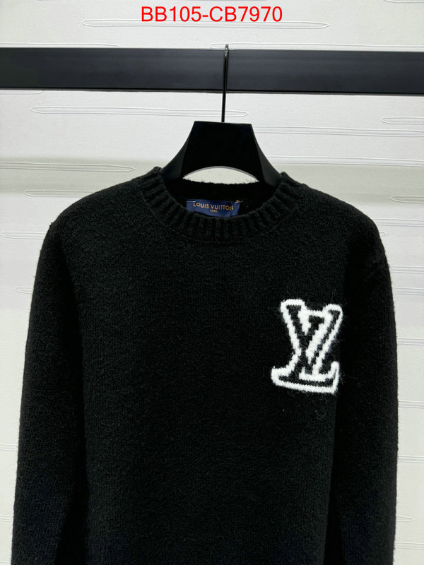 Clothing-LV replica wholesale ID: CB7970 $: 105USD