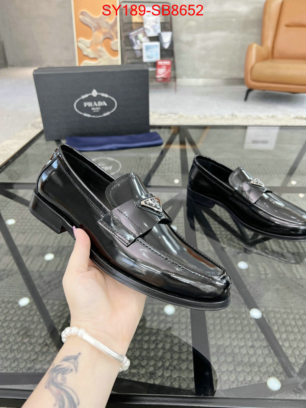 Men shoes-Prada high quality replica designer ID: SB8652 $: 189USD