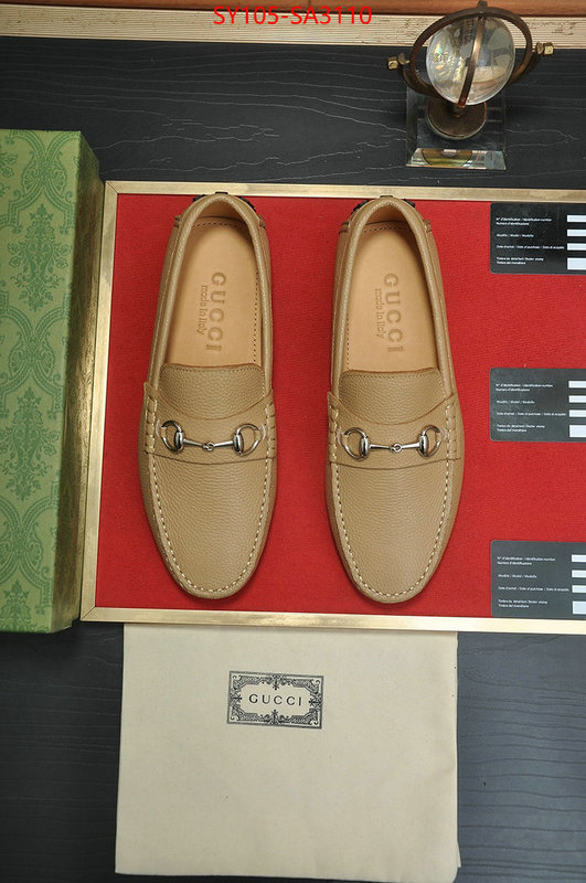 Men Shoes-Gucci top quality fake ID: SA3110 $: 105USD