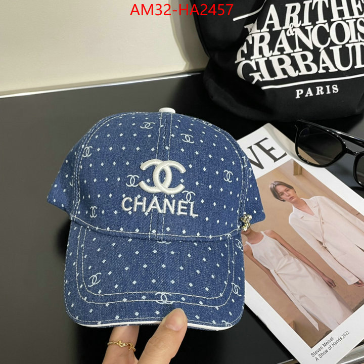 Cap (Hat)-Chanel designer fashion replica ID: HA2457 $: 32USD