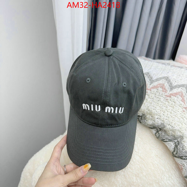 Cap(Hat)-Balenciaga luxury fashion replica designers ID: HA2418 $: 32USD