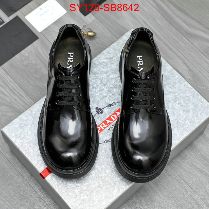 Men shoes-Prada wholesale 2024 replica ID: SB8642 $: 129USD