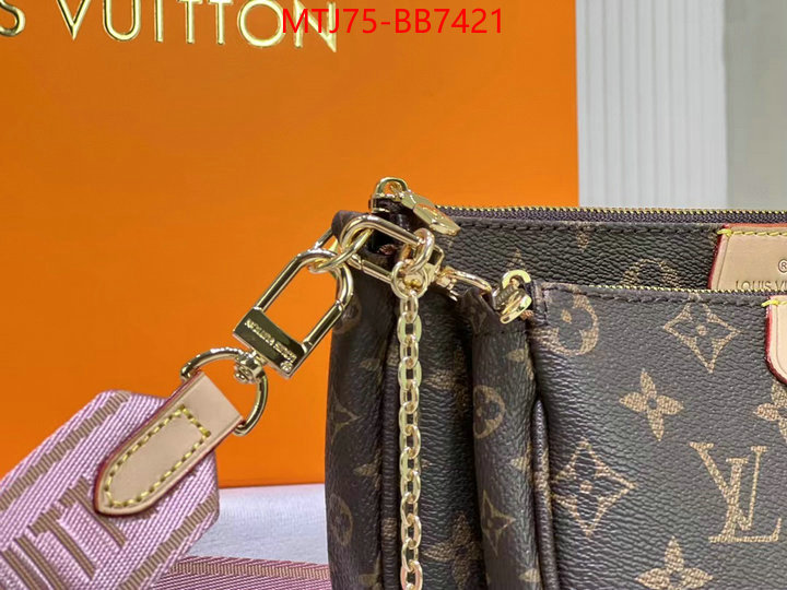 LV Bags(4A)-Pochette MTis Bag- best designer replica ID: BB7421 $: 75USD,