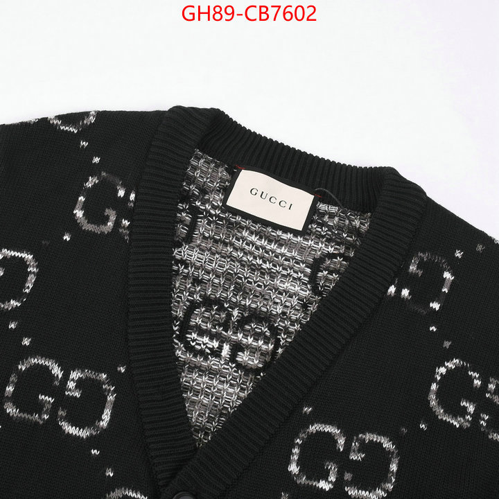 Clothing-Gucci online shop ID: CB7602 $: 89USD