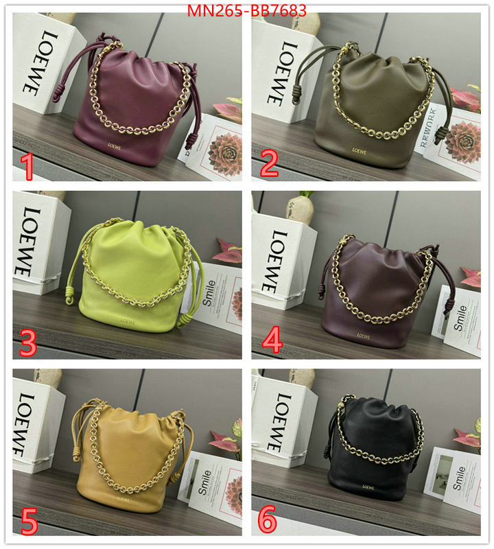 Loewe Bags(TOP)-Handbag- aaaaa class replica ID: BB7683 $: 265USD,