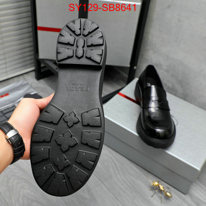 Men shoes-Prada top 1:1 replica ID: SB8641 $: 129USD