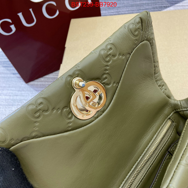 Gucci Bags(TOP)-Crossbody- best quality fake ID: BB7920 $: 239USD,