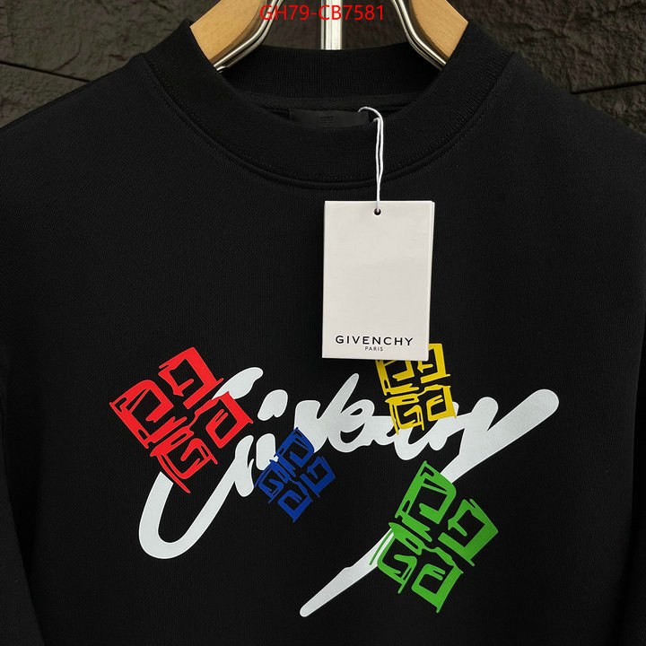 Clothing-Givenchy how to buy replica shop ID: CB7581 $: 79USD