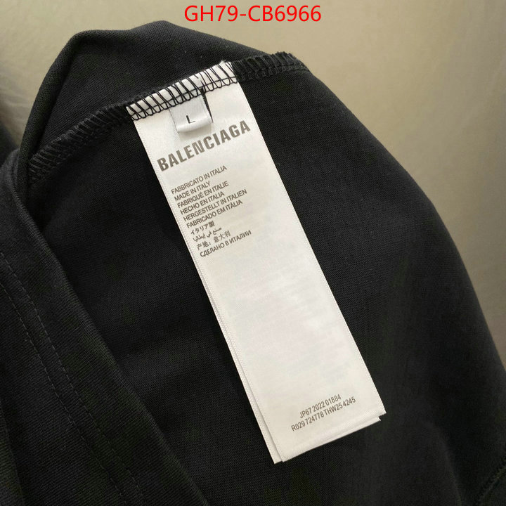 Clothing-Balenciaga what is a 1:1 replica ID: CB6966 $: 79USD