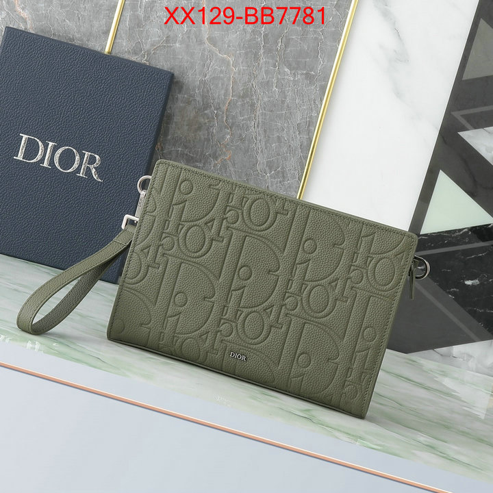 Dior Bags(TOP)-Clutch- wholesale imitation designer replicas ID: BB7781 $: 129USD,