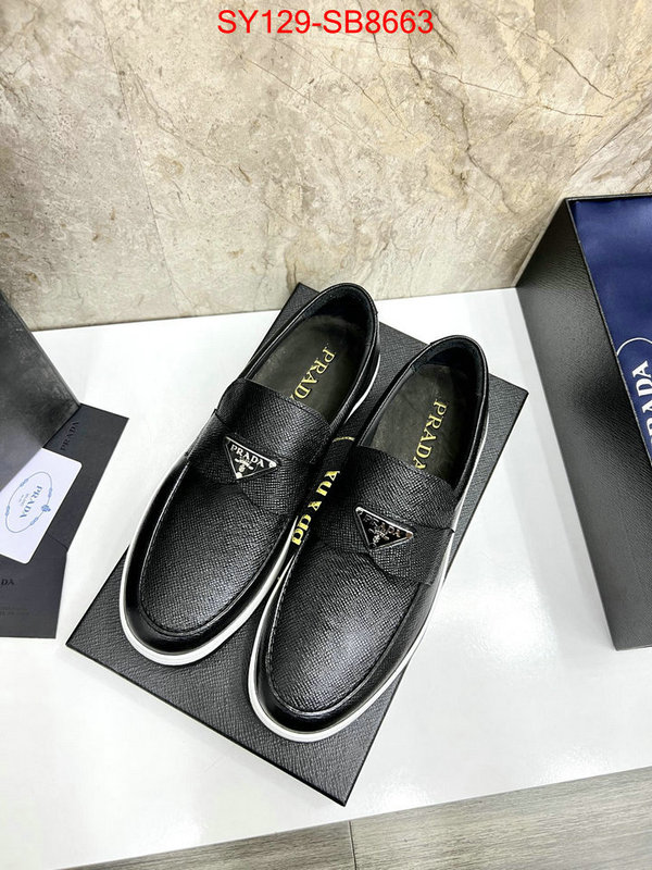 Men shoes-Prada what is a counter quality ID: SB8663 $: 129USD