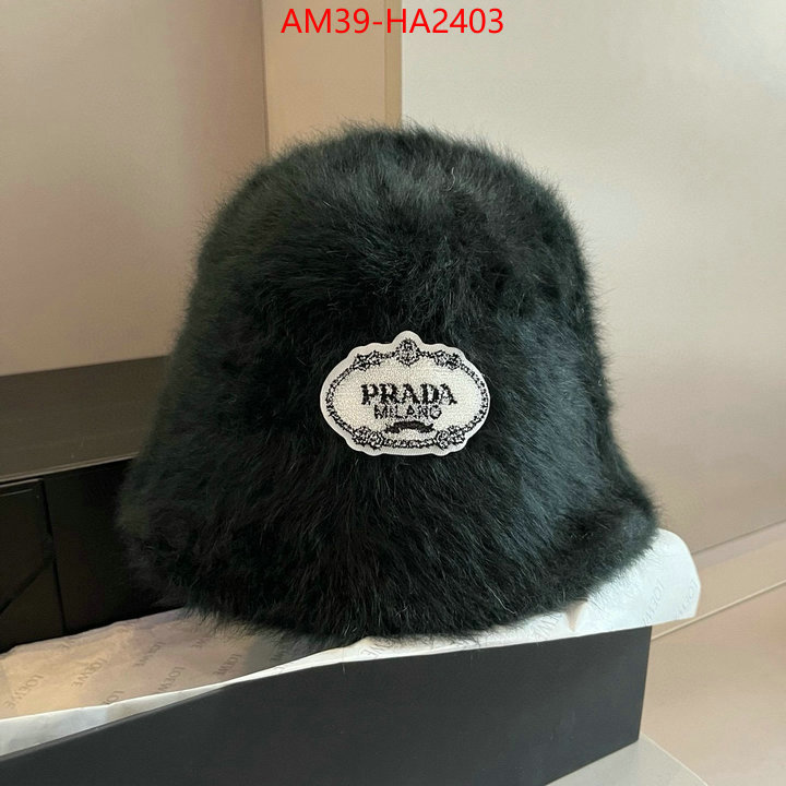 Cap (Hat)-Prada fake aaaaa ID: HA2403 $: 39USD