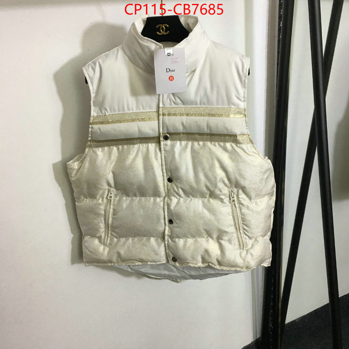 Down jacket Women-Dior every designer ID: CB7685 $: 115USD