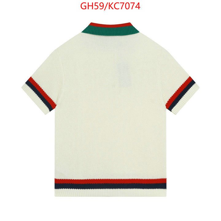 Clothing-Gucci highest quality replica ID: KC7074 $: 59USD