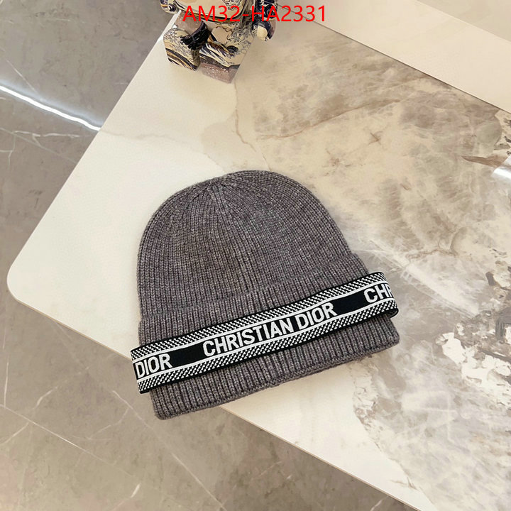 Cap (Hat)-Dior brand designer replica ID: HA2331 $: 32USD