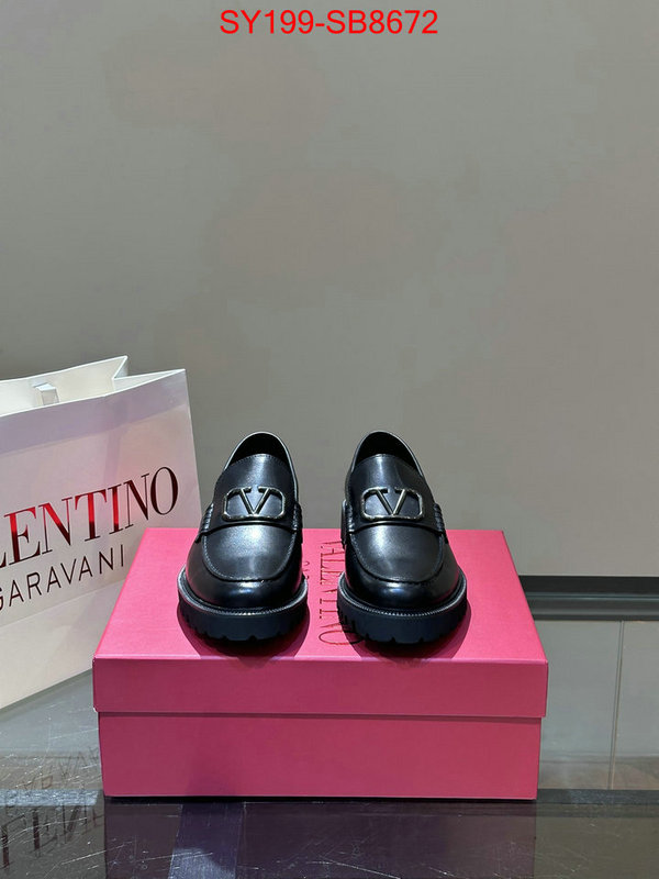 Men Shoes-Valentino buying replica ID: SB8672 $: 199USD