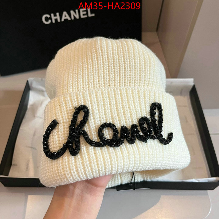 Cap (Hat)-Chanel top ID: HA2309 $: 35USD