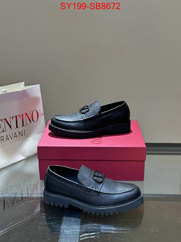 Men Shoes-Valentino buying replica ID: SB8672 $: 199USD