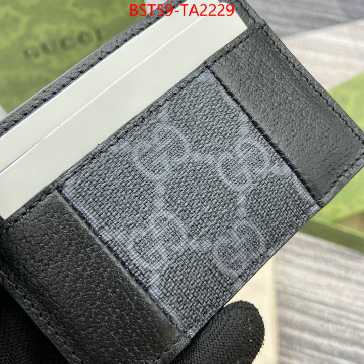 Gucci Bags(TOP)-Wallet- high quality happy copy ID: TA2229 $: 59USD,